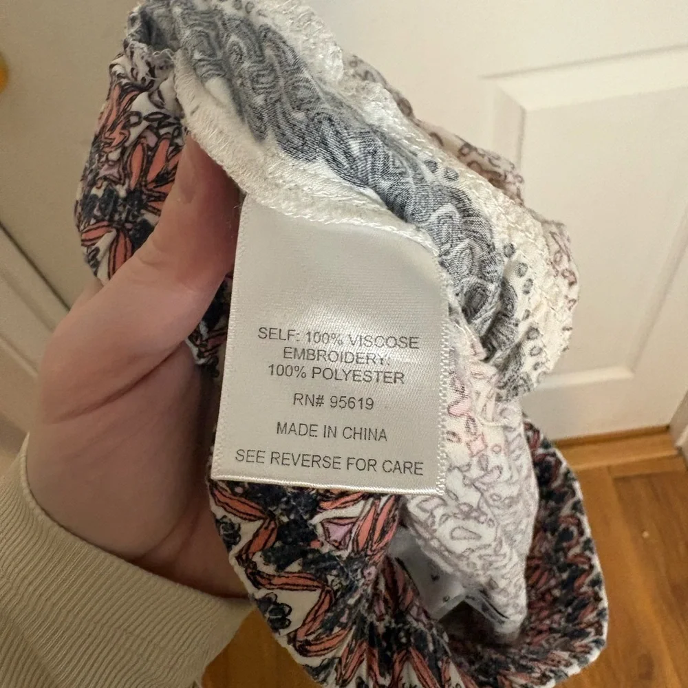 Fever - Small Patterned Wide-Leg Pants